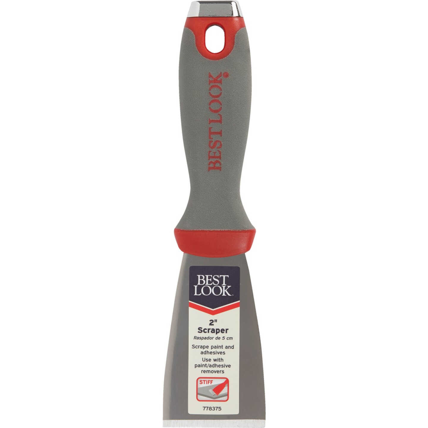 Master Painter 2 In. Soft Grip Stiff Scraper Image 2