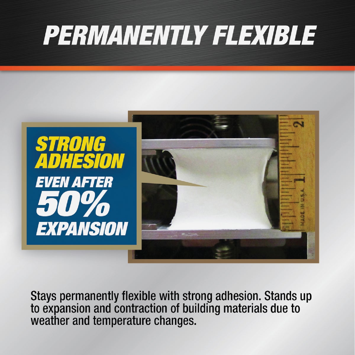 Dap Dynaflex 230 10.1 Oz. 100% Waterproof Window, Door, Siding & Trim Elastomeric Sealant, Brown Image 3
