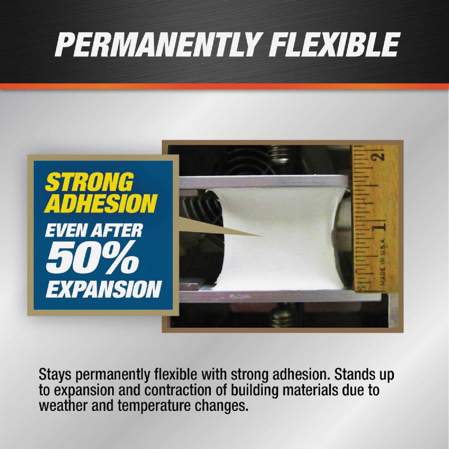 Dap Dynaflex 230 10.1 Oz. 100% Waterproof Window, Door, Siding & Trim Elastomeric Sealant, Brown Image 3