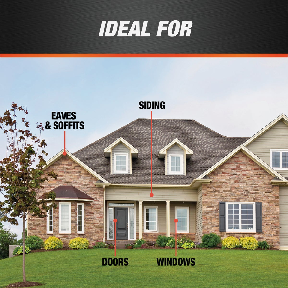 Dap Dynaflex 230 10.1 Oz. 100% Waterproof Window, Door, Siding & Trim Elastomeric Sealant, Gray Image 5