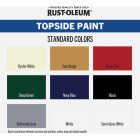 Rust-Oleum Gloss Marine Boat Topside Paint, White, 1 Qt. Image 5