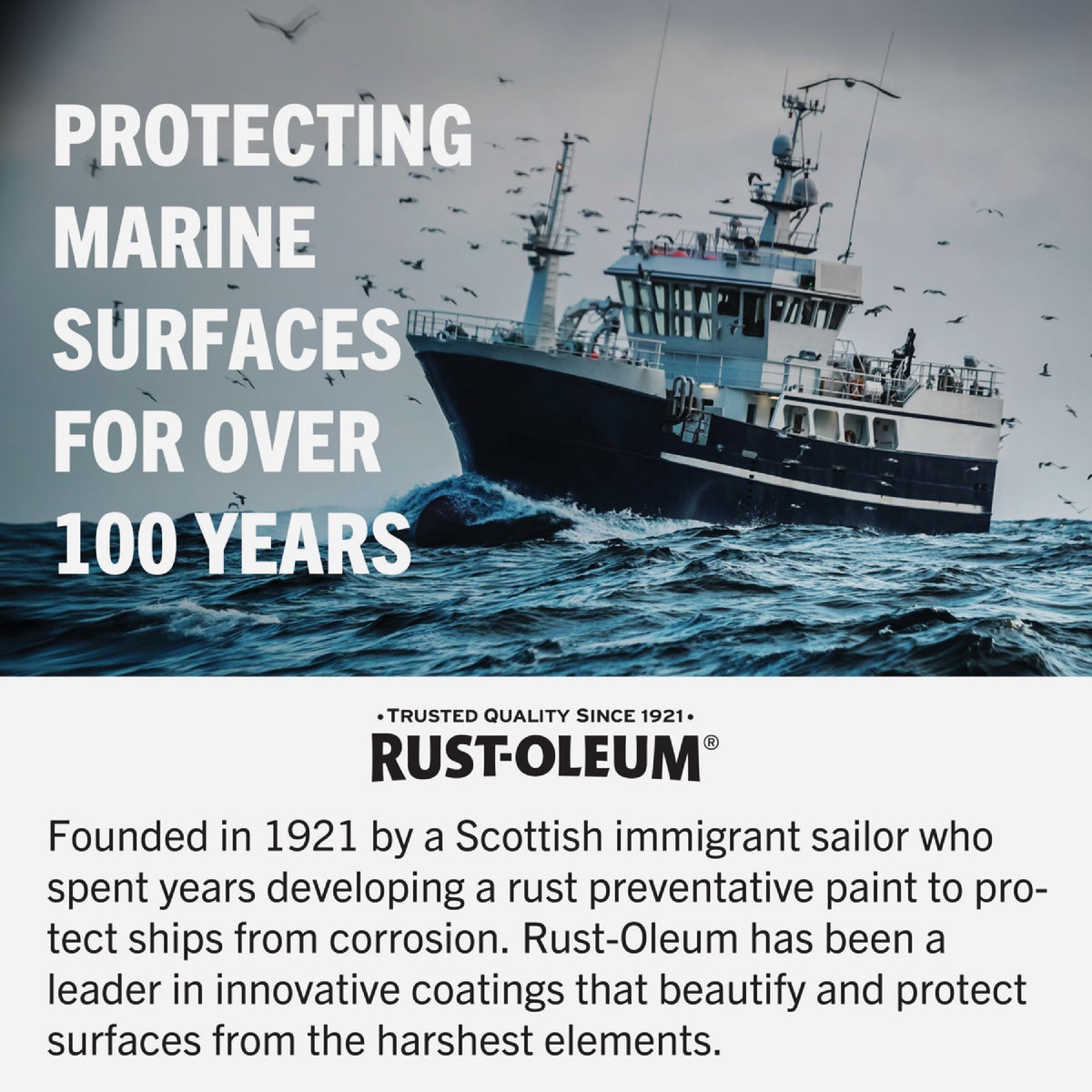 Rust-Oleum Gloss Marine Boat Topside Paint, White, 1 Qt. Image 4