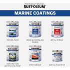 Rust-Oleum Marine Boat Bottom Antifouling Paint, Black, 1 Qt. Image 6
