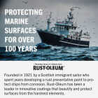 Rust-Oleum Marine Boat Bottom Antifouling Paint, Black, 1 Qt. Image 4