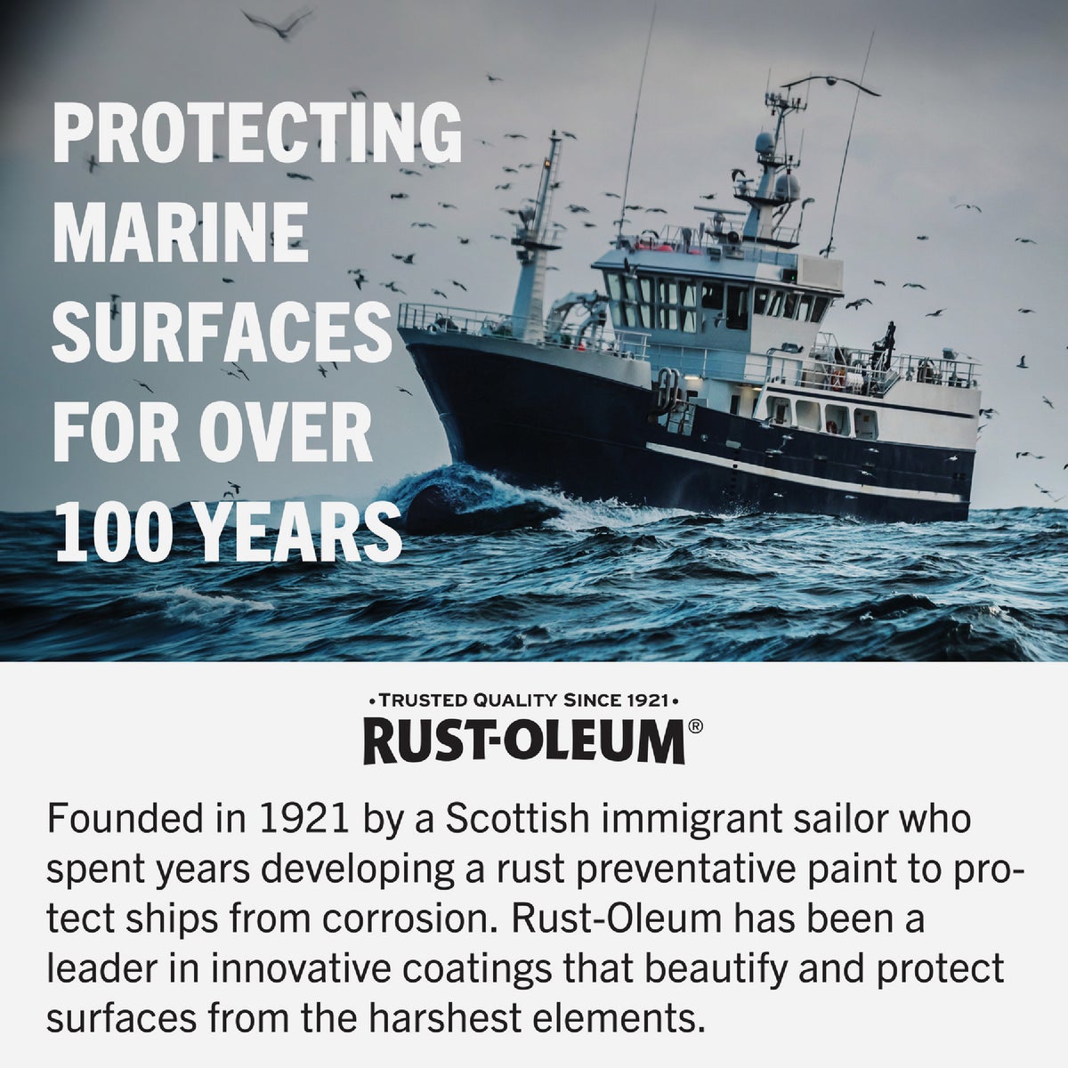 Rust-Oleum Flat Marine Primer, White, 1 Qt. Image 6