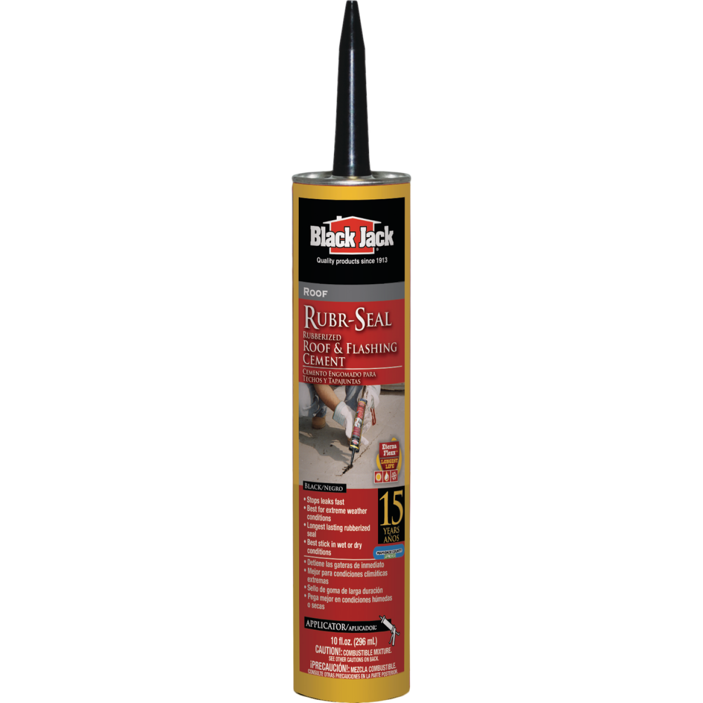 Black Jack Rubr-Seal 10 Oz. 15 Year Roof and Flashing Cement Image 1