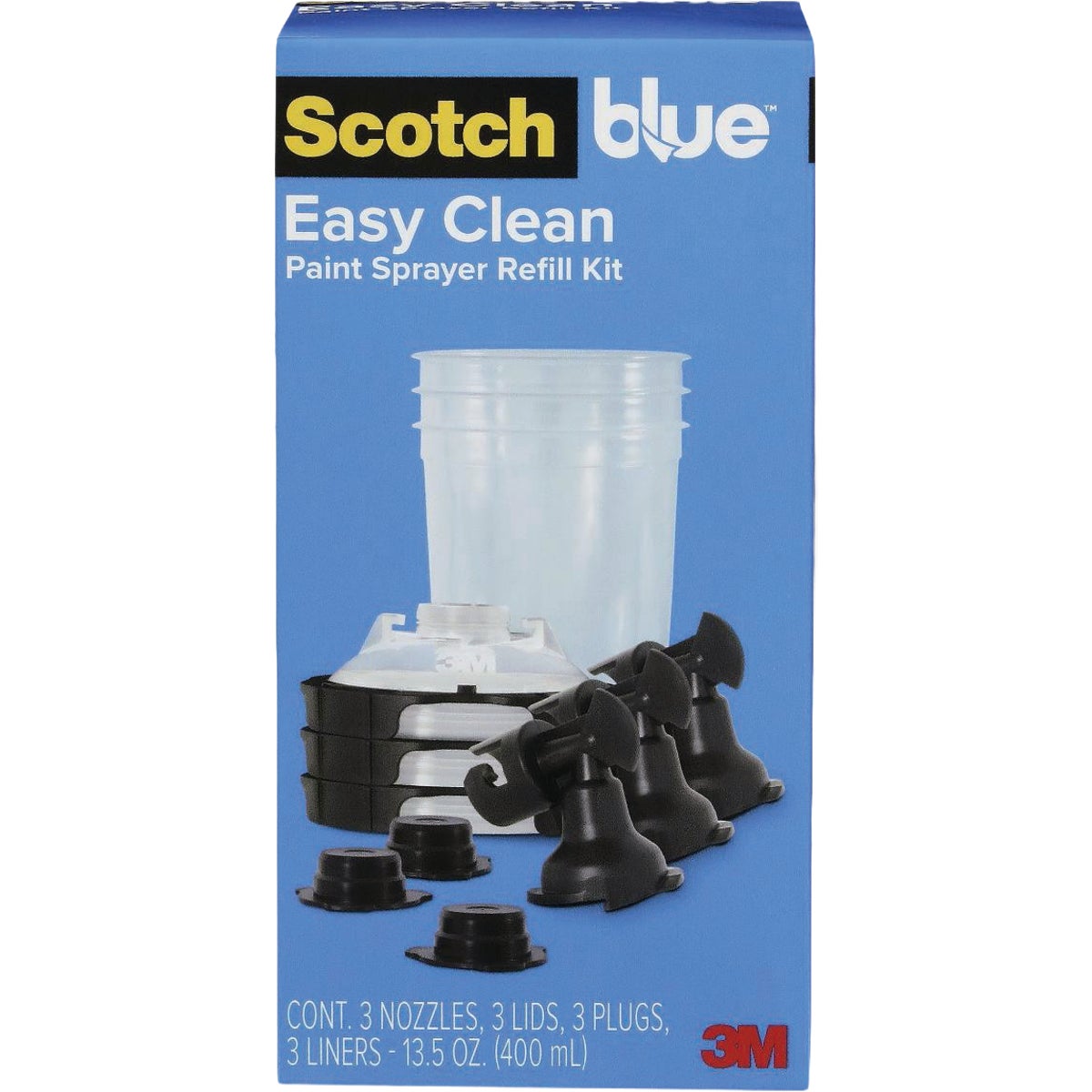 3M ScotchBlue Easy Clean Paint Sprayer Refill Kit