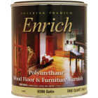 Enrich Satin Polyurethane Varnish, 1 Qt. Image 1
