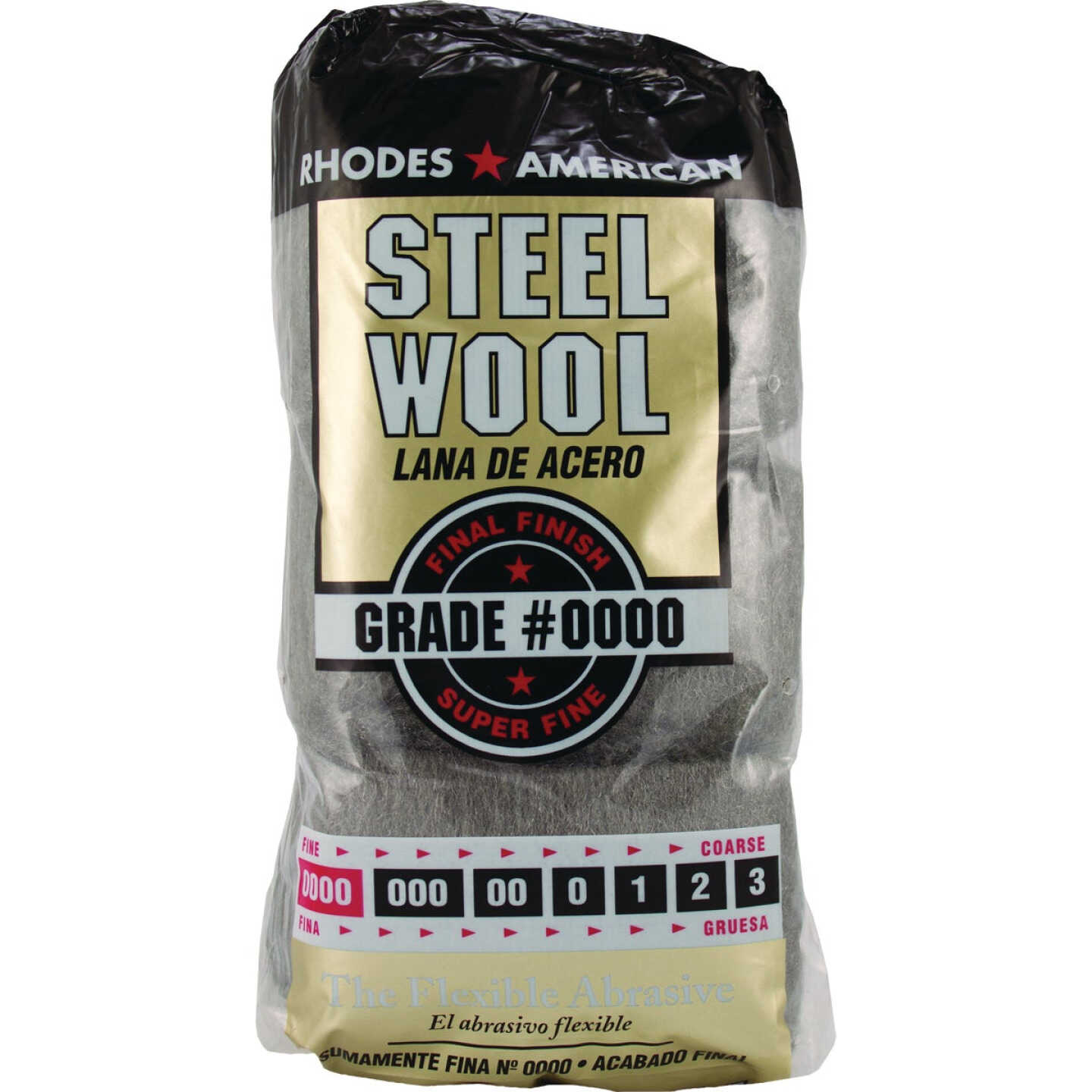 Rhodes American #0000 Super Fine Steel Wool Pads (12-Pack) Image 1