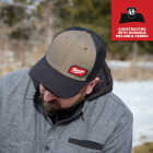 Milwaukee GridIron Snapback Green Trucker Hat Image 3