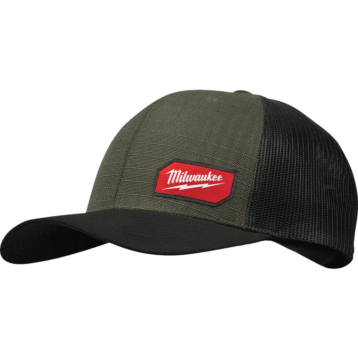 Milwaukee GridIron Snapback Green Trucker Hat