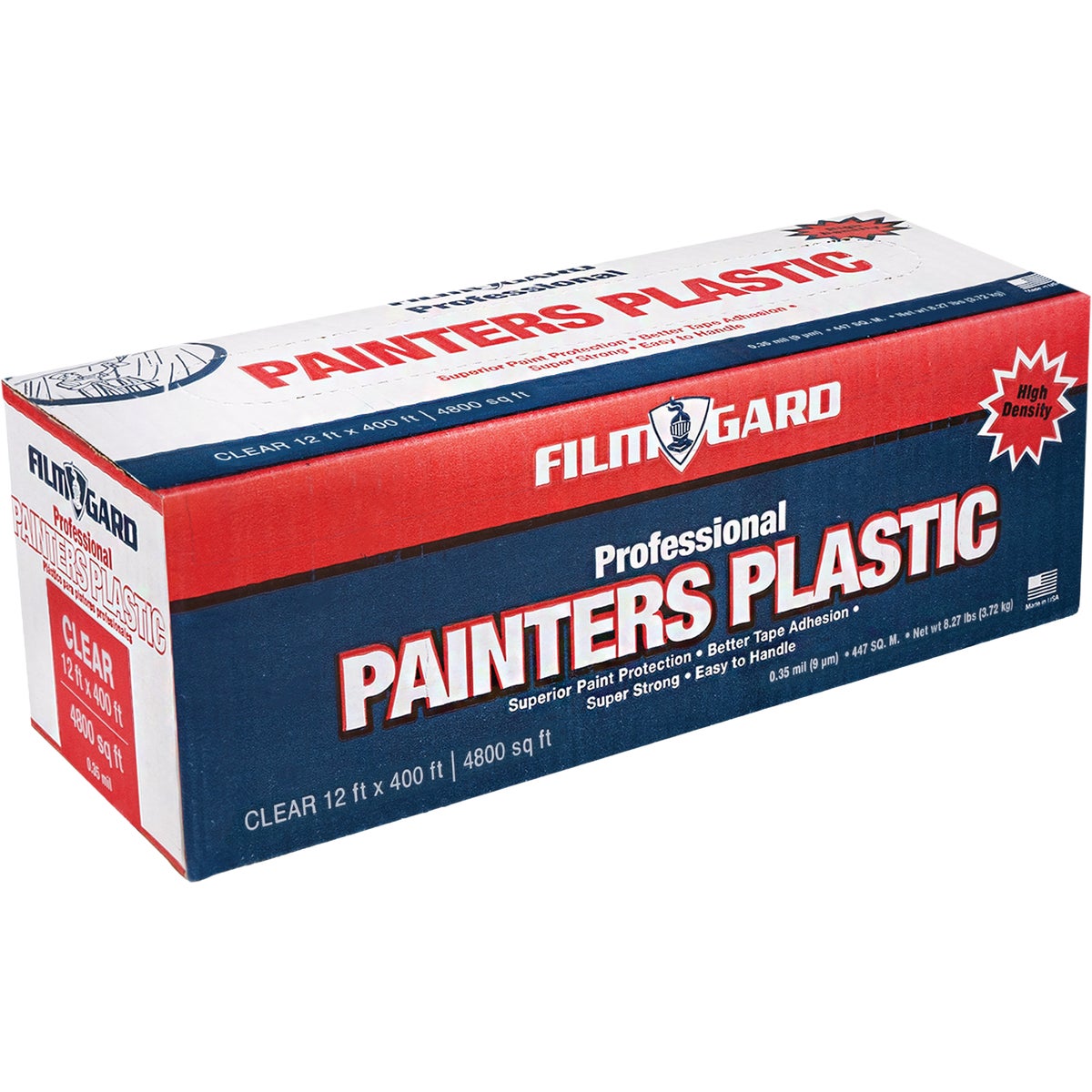 Film-Gard 9 Ft. x 400 Ft. High-Density Pro Painter's Plastic Film Image 2