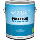 Valspar Pro Hide Ceiling Paint, White, 1 Gal. Image 1