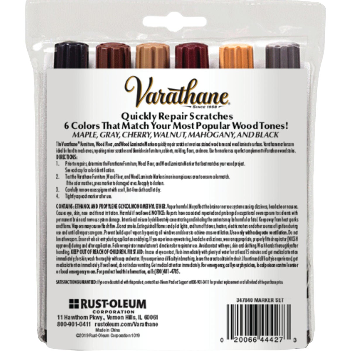 Varathane Wood Floor, Furniture & Laminate Repair Marker (6-Count) Image 4