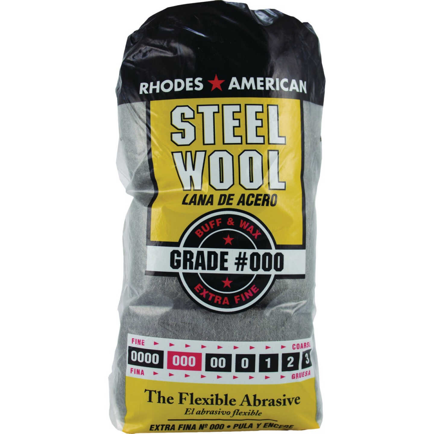 Rhodes American #000 Extra Fine Steel Wool Pads (12-Pack) Image 1
