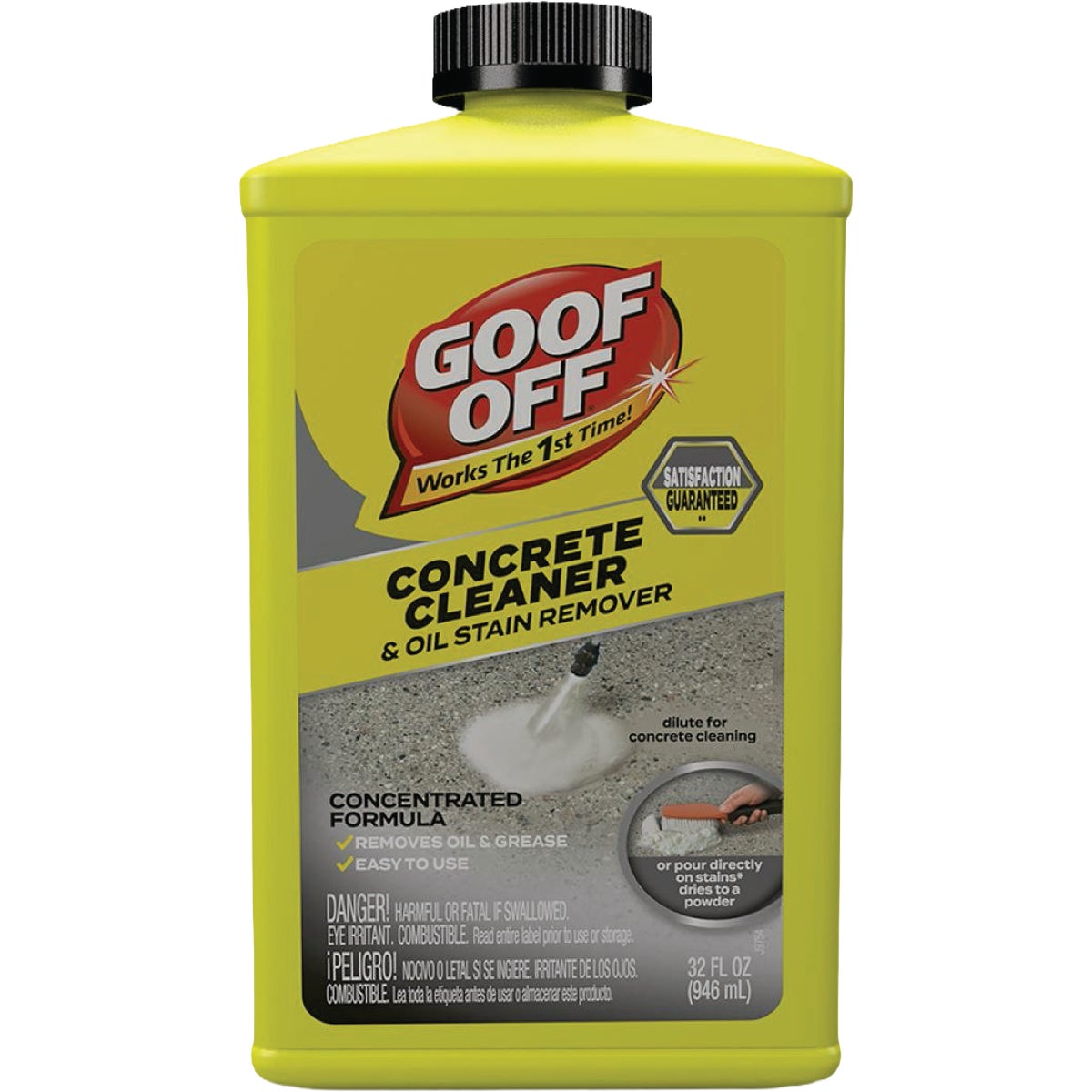 Goof Off 32 Oz. Concrete Cleaner Concentrate