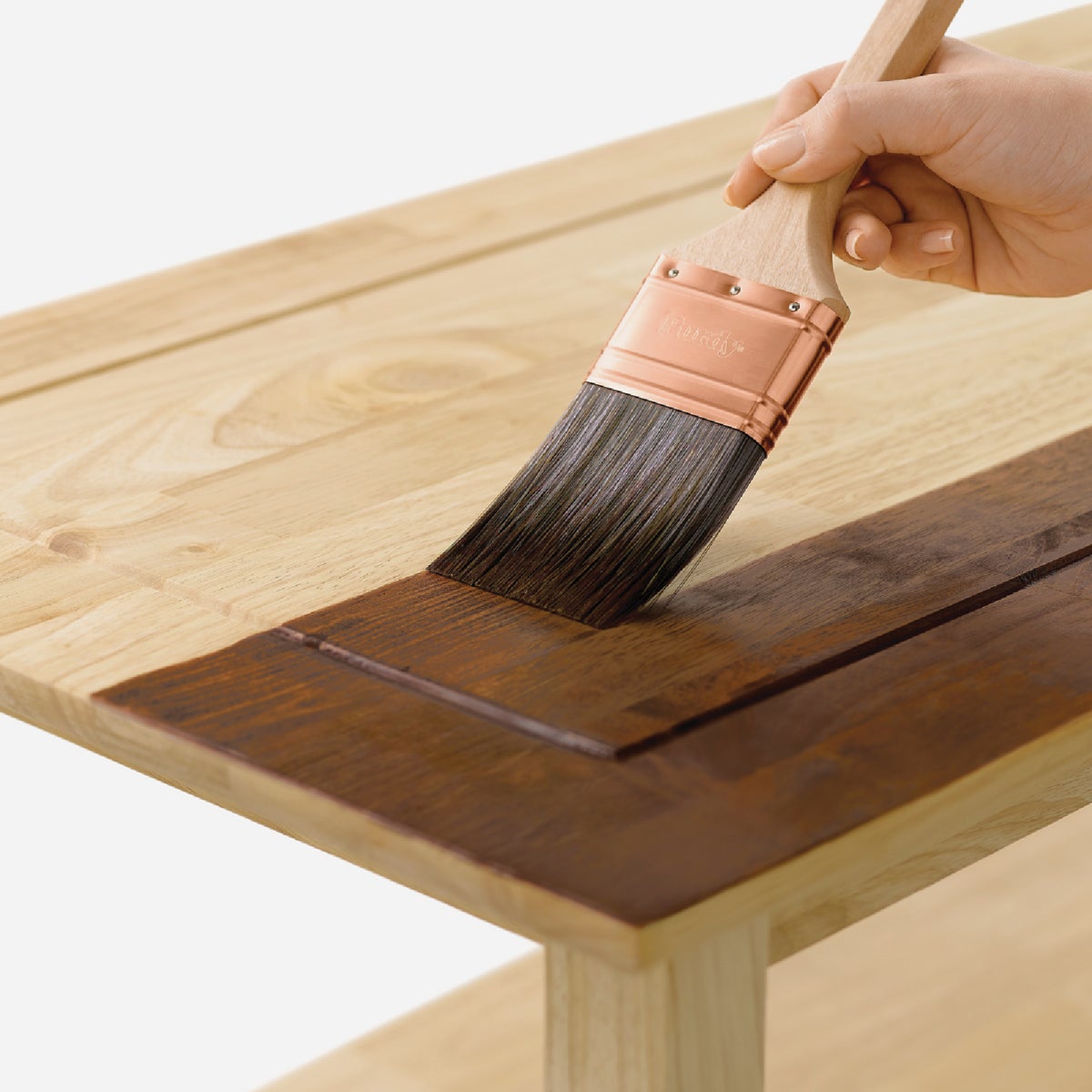 Minwax Wood Finish VOC Penetrating Stain, Red Mahogany, 1 Gal. Image 4