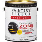 Painter's Select Specialty Yellow Flat Latex Zone Marking Paint, 1 Gal. Image 1