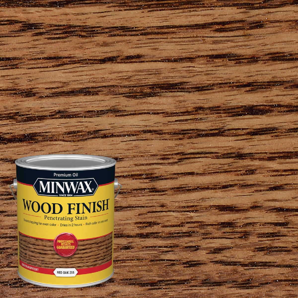 Minwax Wood Finish VOC Penetrating Stain, Red Oak, 1 Gal. Image 1
