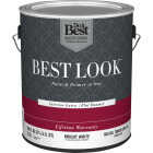 Best Look Latex Premium Paint & Primer In One Flat Enamel Interior Wall Paint, Bright White, 1 Gal. Image 1