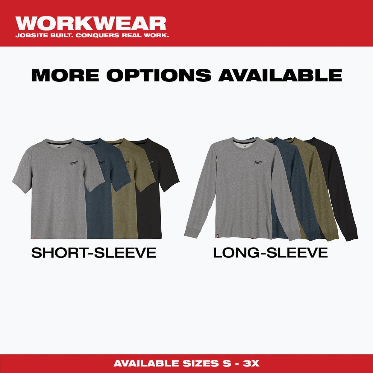 Milwaukee 2XL Gray Short Sleeve Unisex Hybrid Work Shirt Image 6