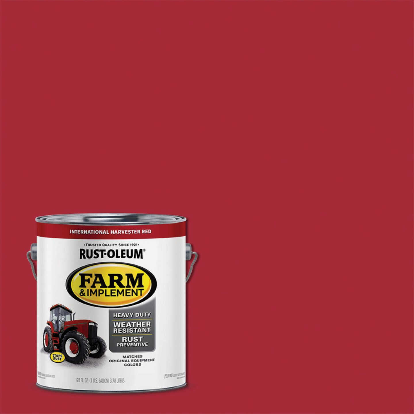 Rust-Oleum 1 Gallon International Harvester Red Gloss Farm & Implement Enamel Image 1