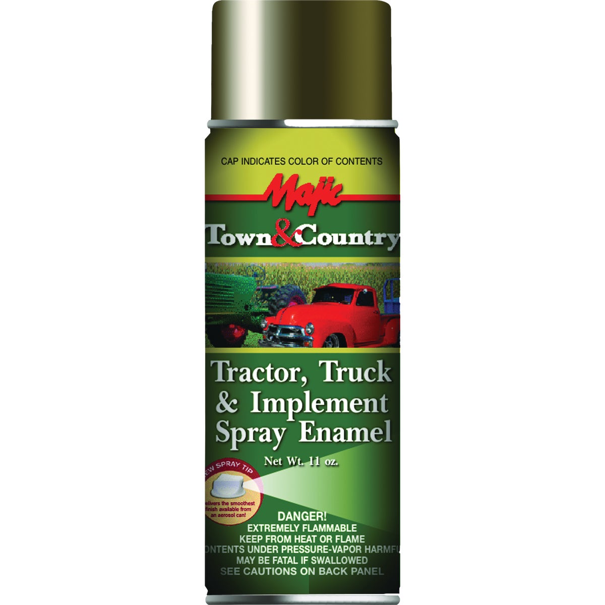 Majic Tractor, Truck & Implement Spray Enamel, Massey Ferguson Gray, 12 Oz.