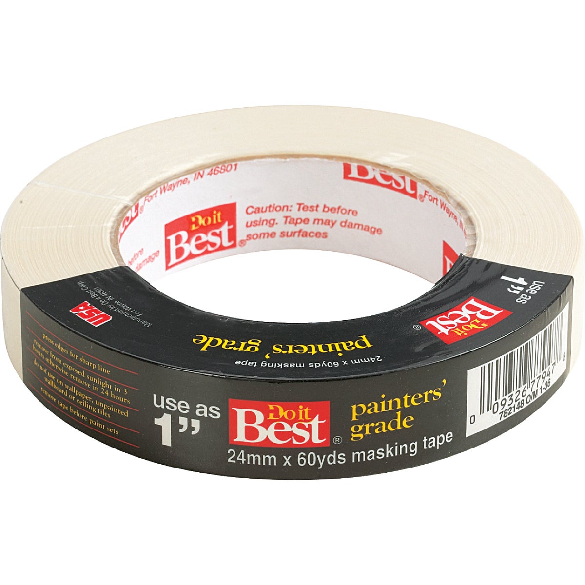 Master Painter 0.94 In. x 60 Yd. Painters Grade Masking Tape