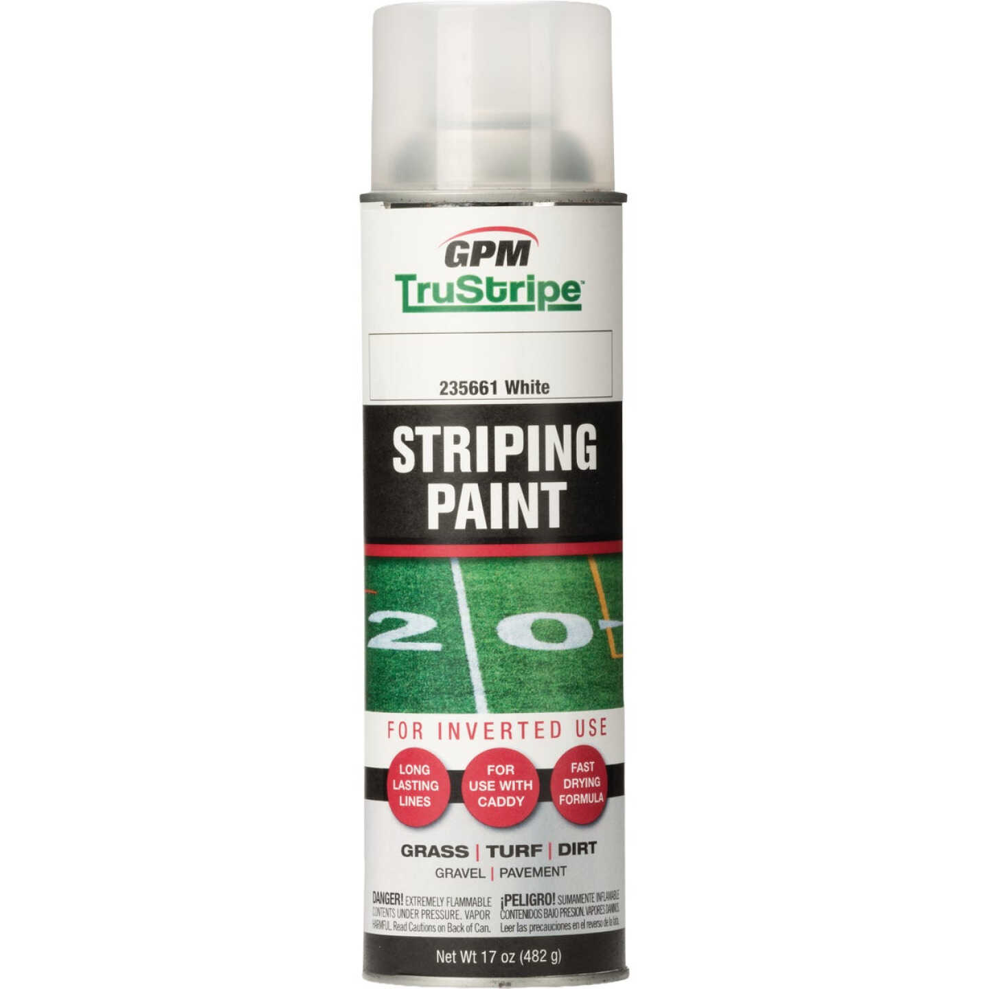 TruStripe White 17 Oz. Inverted Striping Spray Paint Image 1