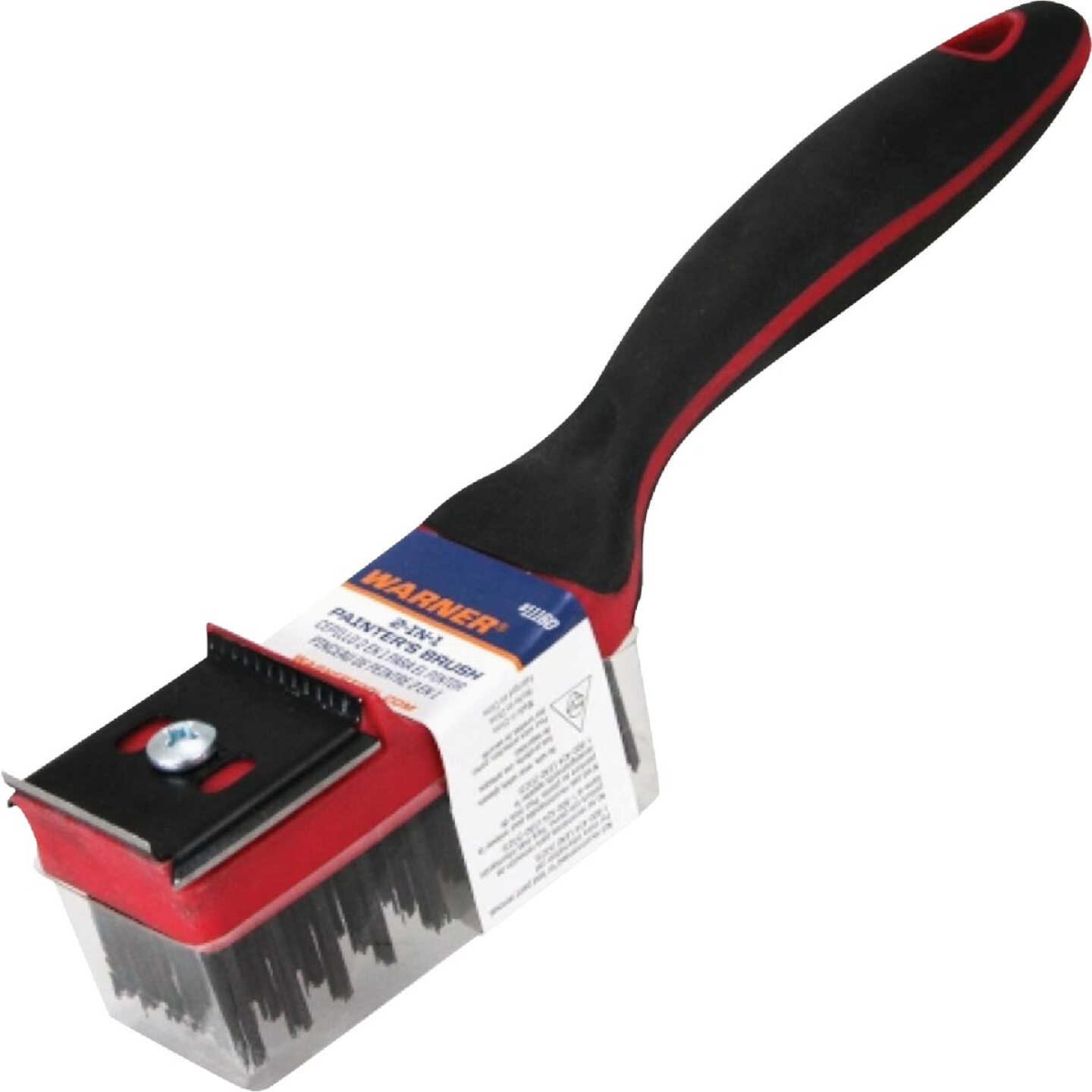 Warner 2-in-1 Painter's Wire Brush with 1-3/4 In. 4 Edge Scraper Image 1