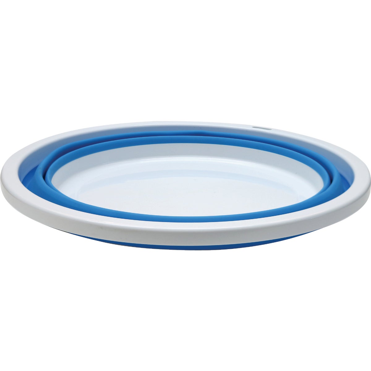 Coghlans 9 L. Blue & White Plastic Collapsible Sink Image 3