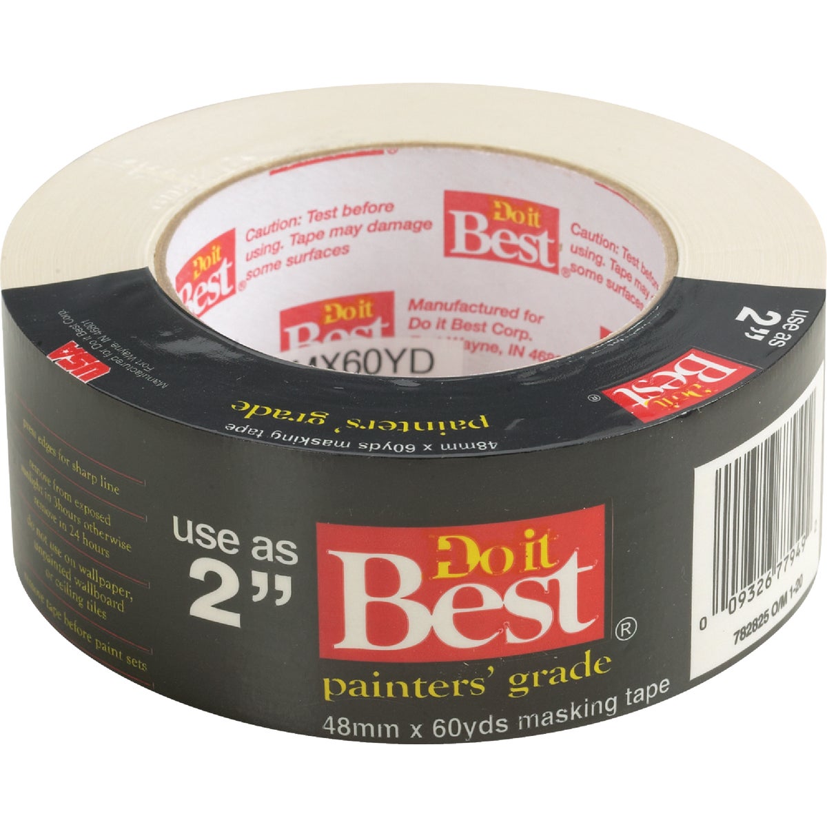 Master Painter 1.88 In. x 60 Yd. Painters Grade Masking Tape