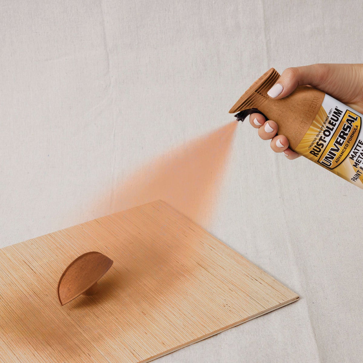 Rust-Oleum Universal 12 Oz. Hammered Copper Paint Image 3