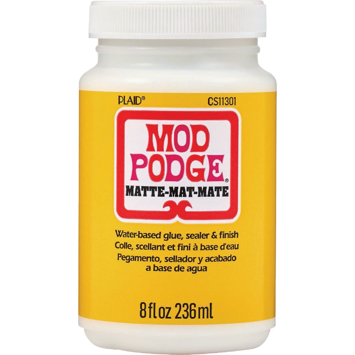 Mod Podge 8 Oz. Multi-Purpose Decoupage Glue, Matte
