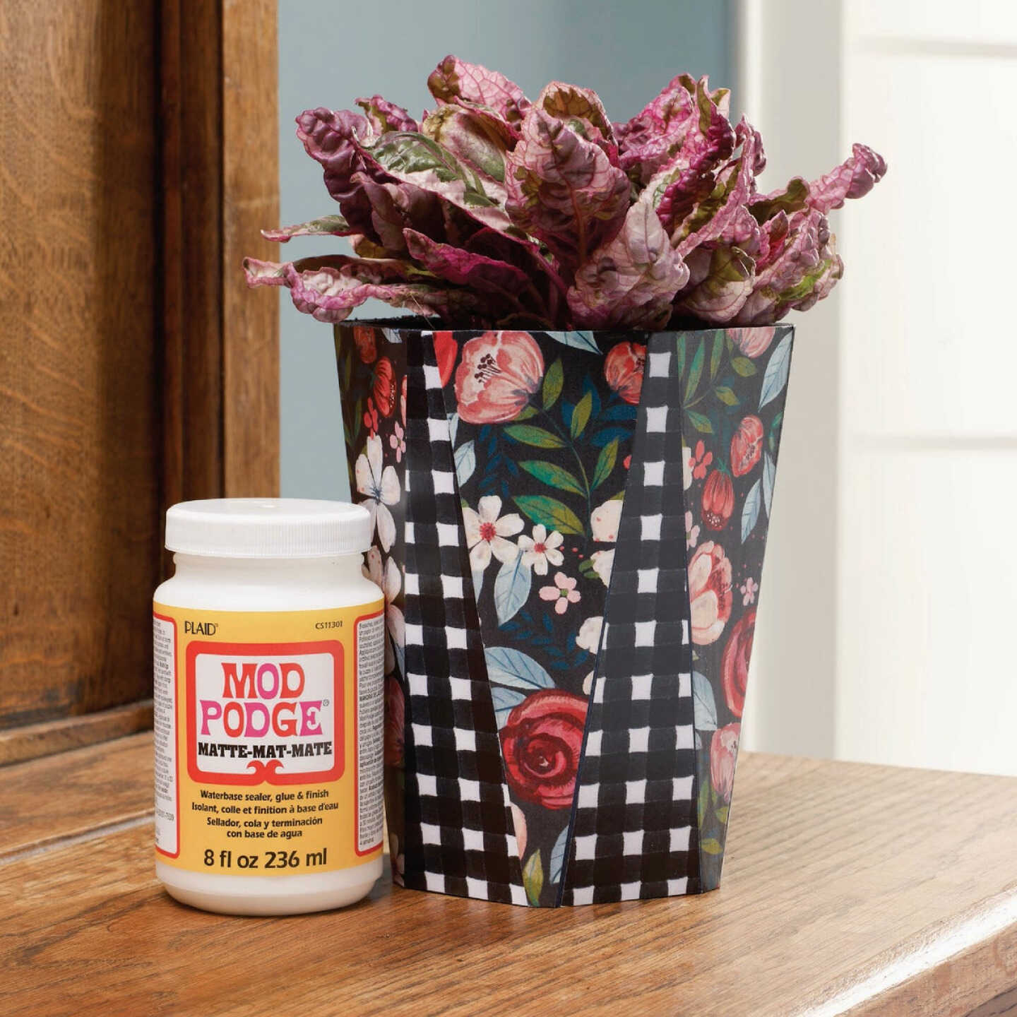 Mod Podge 8 Oz. Multi-Purpose Decoupage Glue, Matte Image 6