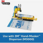 3M Hand-Masker 99 In. x 90 Ft. x 0.35 Mil. Advanced Masking Film Image 5