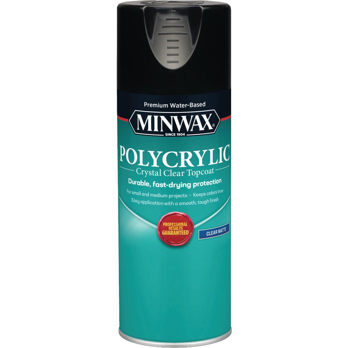Minwax Clear Matte Polycrylic Protective Finish Spray Varnish, 11.5 Oz.