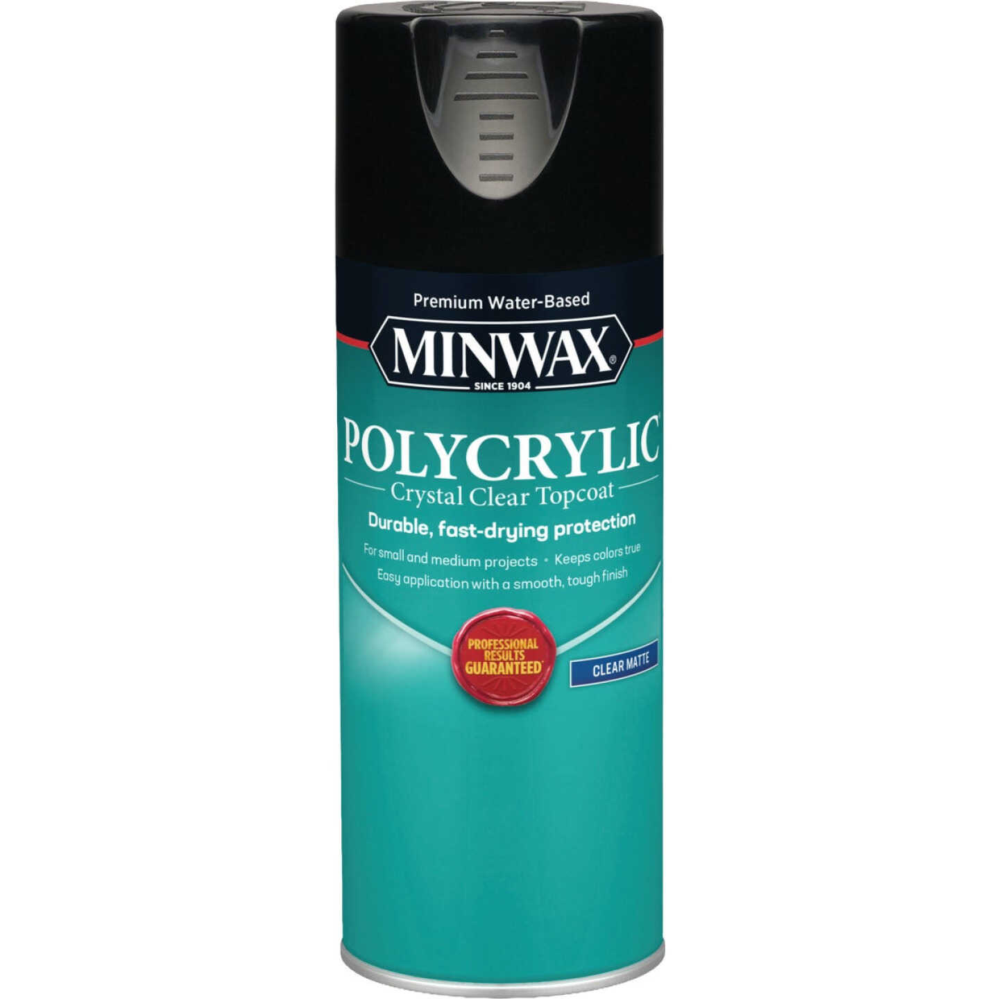 Minwax Clear Matte Polycrylic Protective Finish Spray Varnish, 11.5 Oz. Image 1