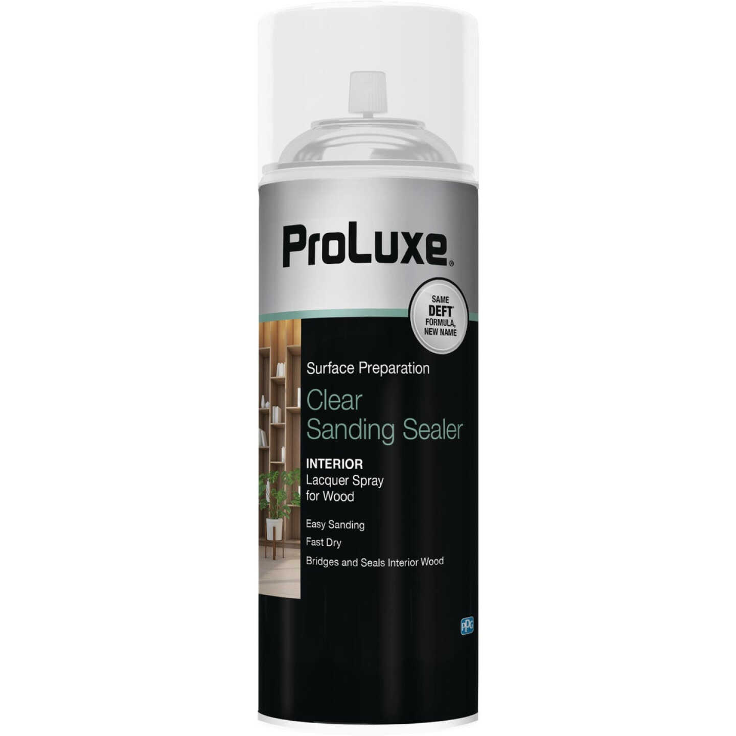ProLuxe 12 Oz. Clear Lacquer Sanding Sealer Spray Image 1