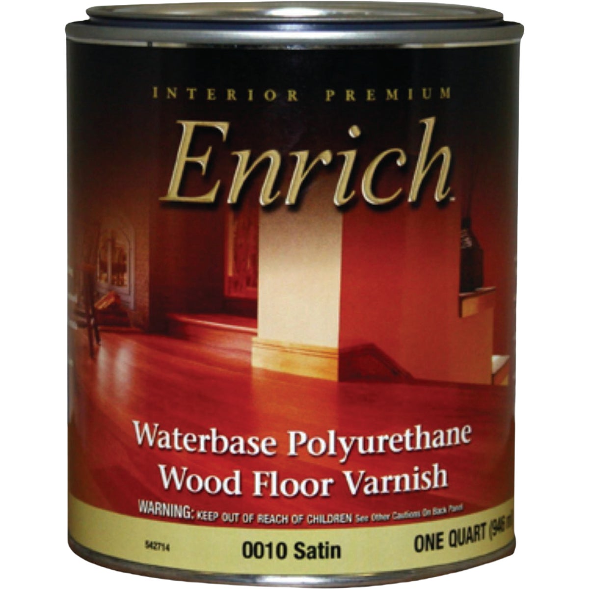 EasyCare Woodsman 1 Qt. Water-Base Satin Varnish & Floor Finish Image 1