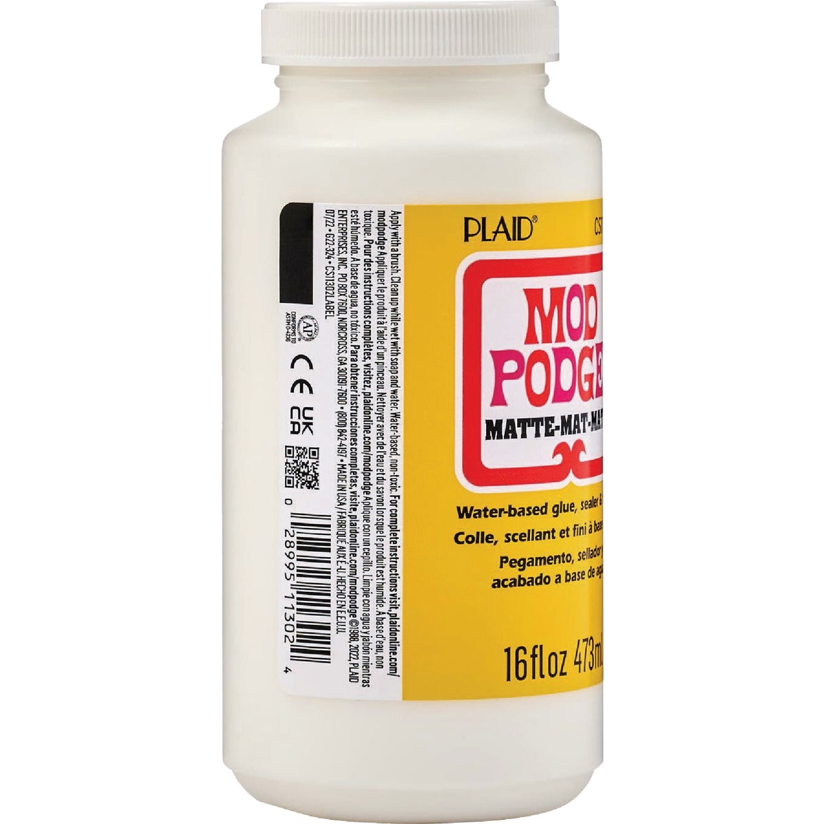 Mod Podge 16 Oz. Multi-Purpose Decoupage Glue, Matte Image 5