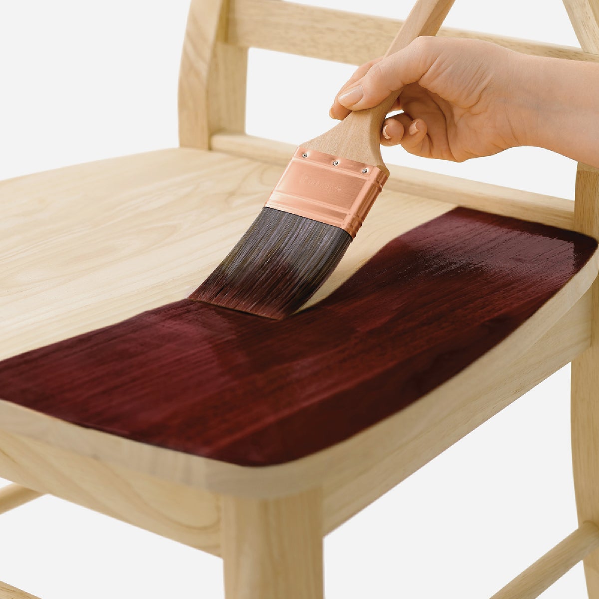 Minwax Polyshades 1 Qt. Gloss Stain & Finish Polyurethane In 1-Step, Bombay Mahogany Image 2