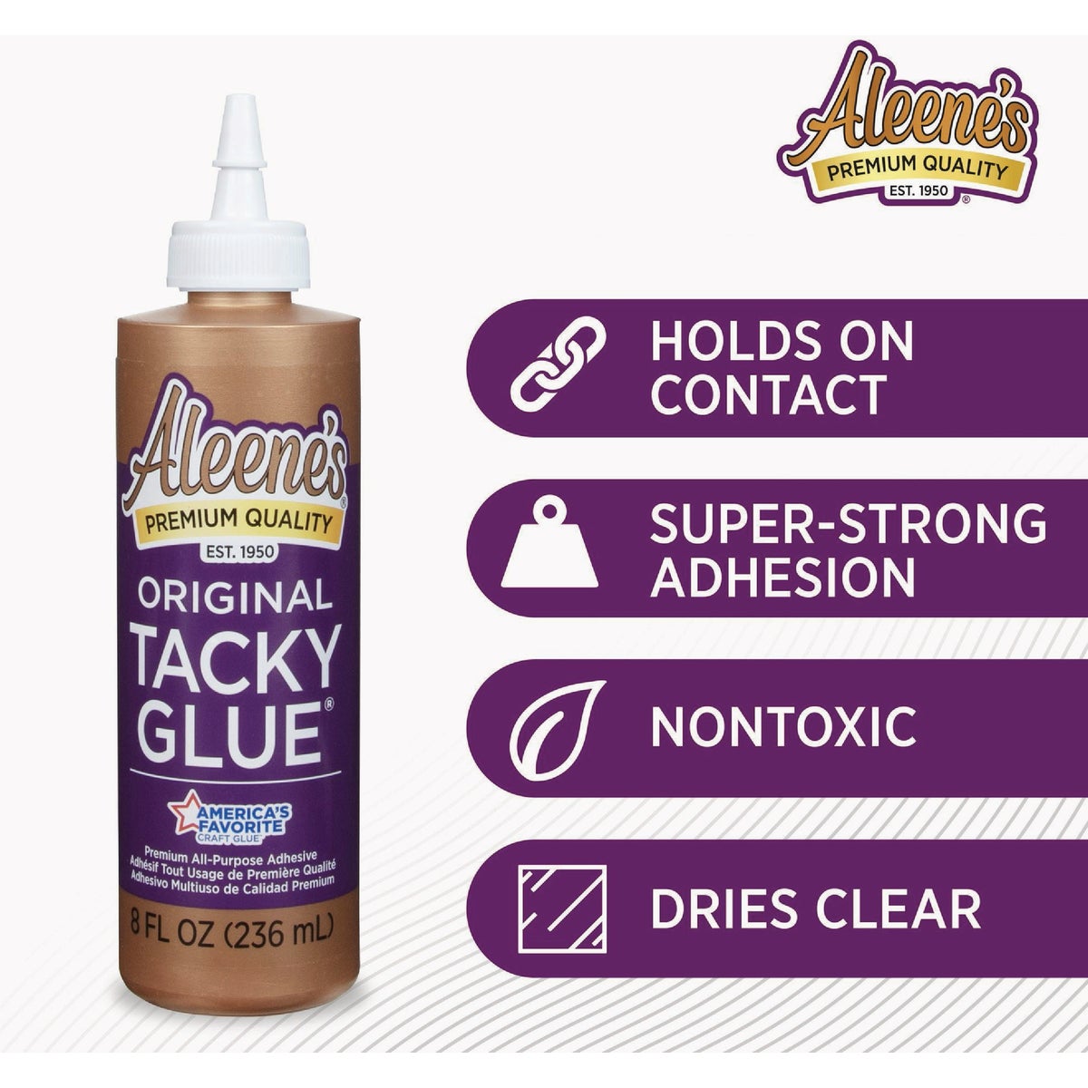 Aleene's 8 Oz. Tacky Glue Image 2