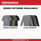 Milwaukee Large Gray Long Sleeve Unisex Hybrid Work Shirt Image 5