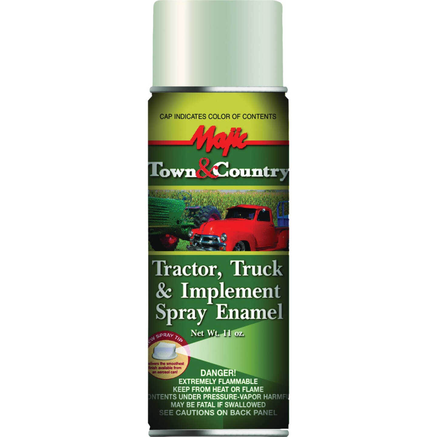 Majic Tractor, Truck & Implement Spray Enamel, Light Ford Gray, 12 Oz. Image 1