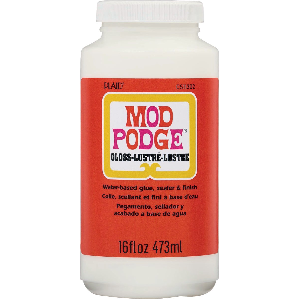 Mod Podge 16 Oz. Multi-Purpose Decoupage Glue, Gloss