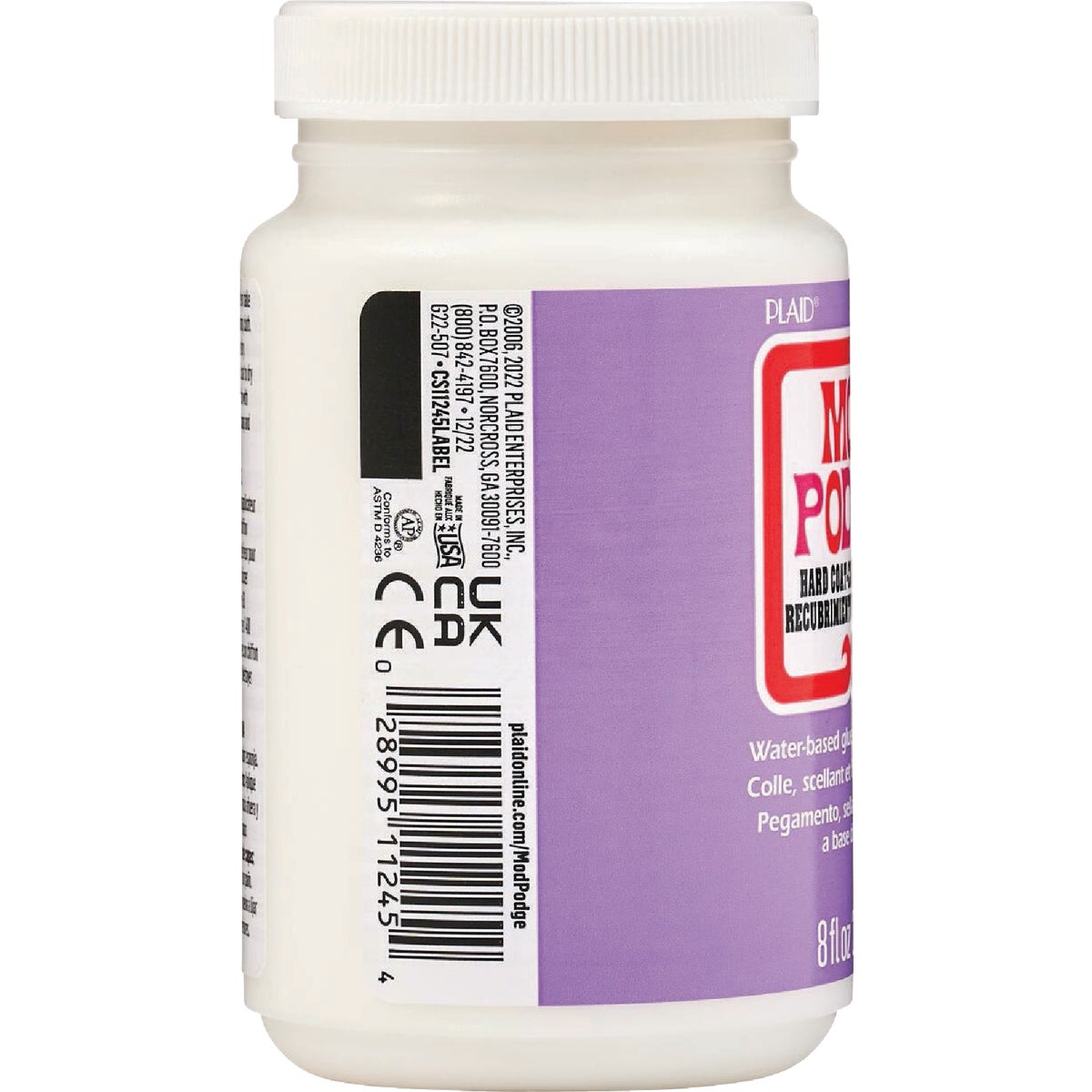 Mod Podge 8 Oz. Hard Coat Decoupage Glue Image 2