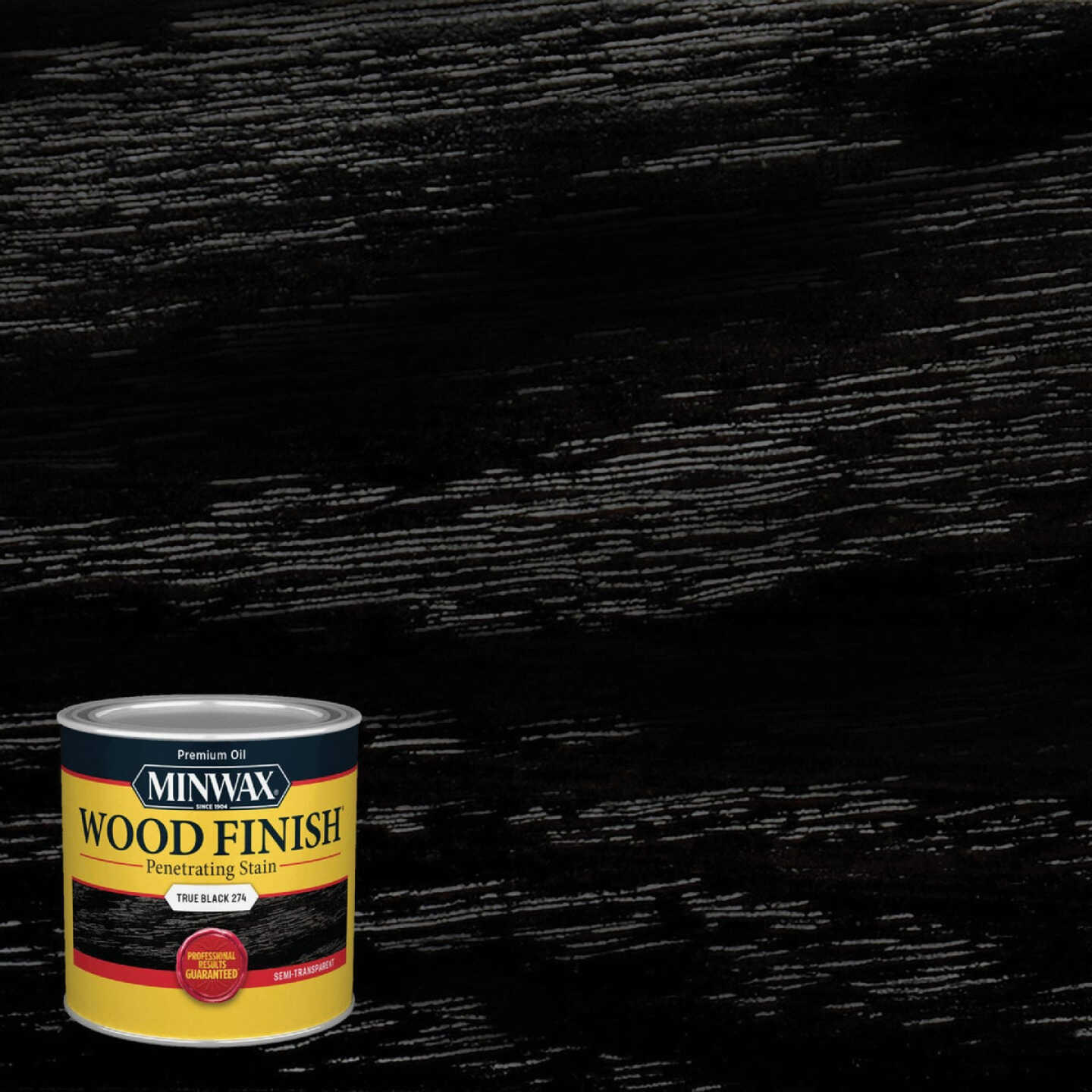Minwax 1/2 Pt. True Black Wood Finish Image 1