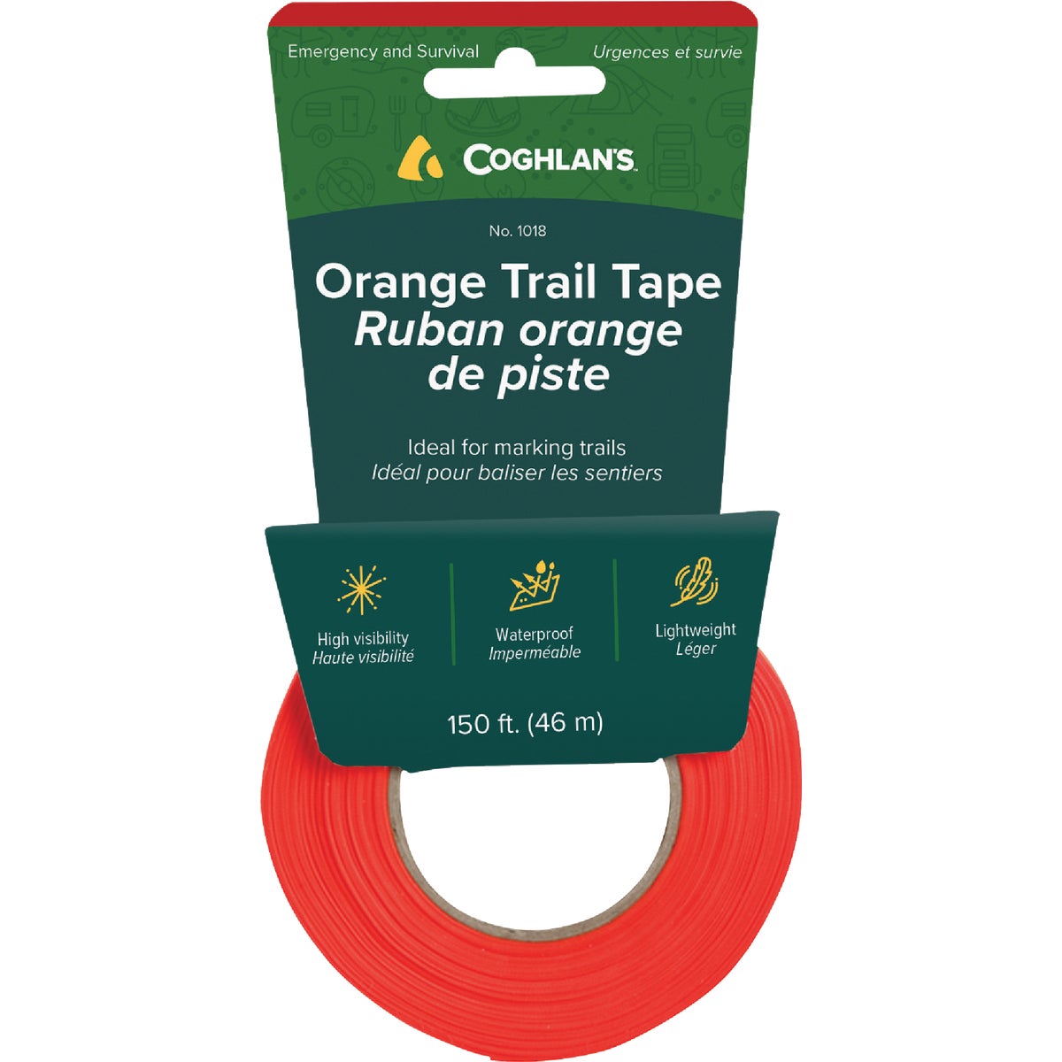 Coghlans 150 Ft. Orange Trail Tape