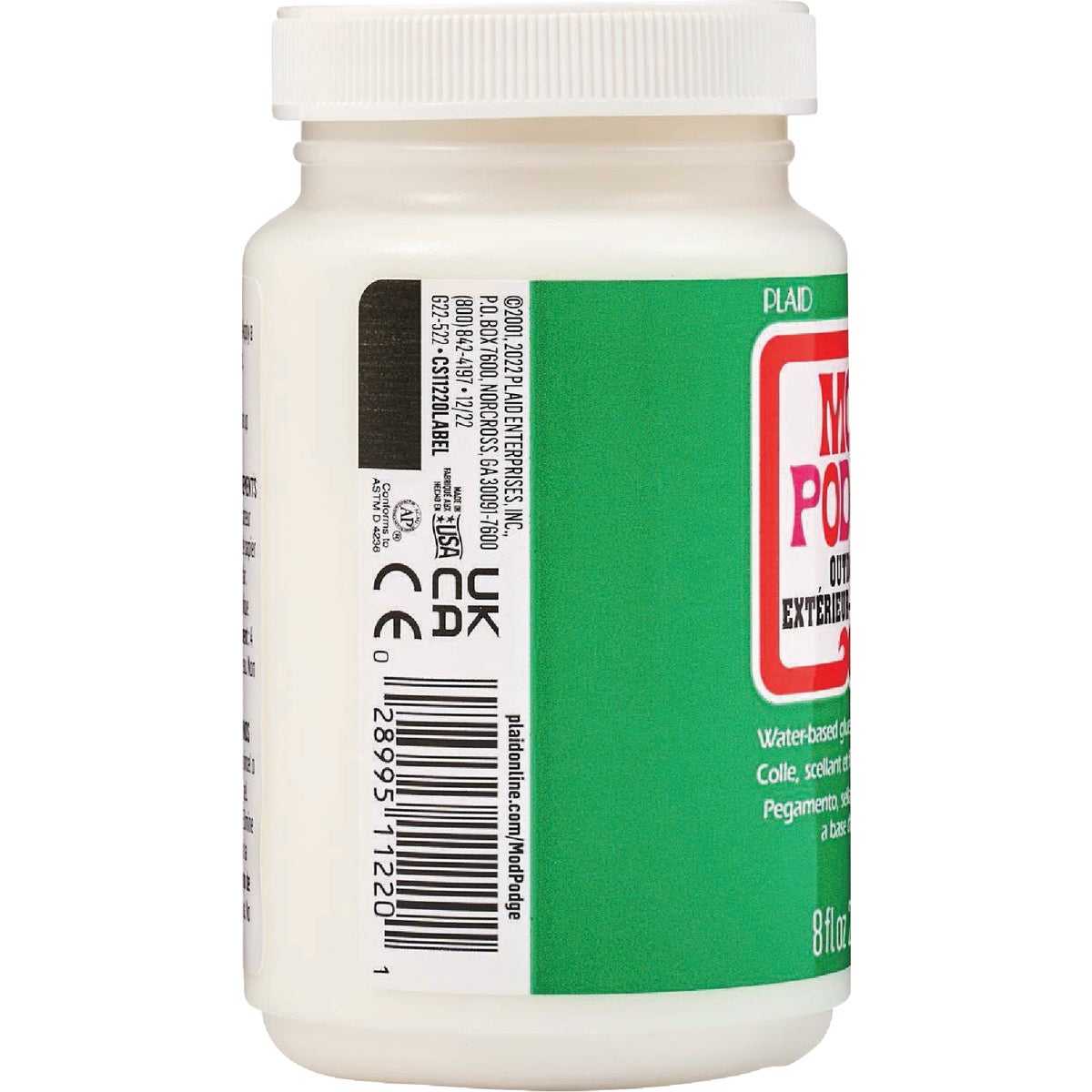 Mod Podge 8 Oz. Outdoor Decoupage Glue Image 5